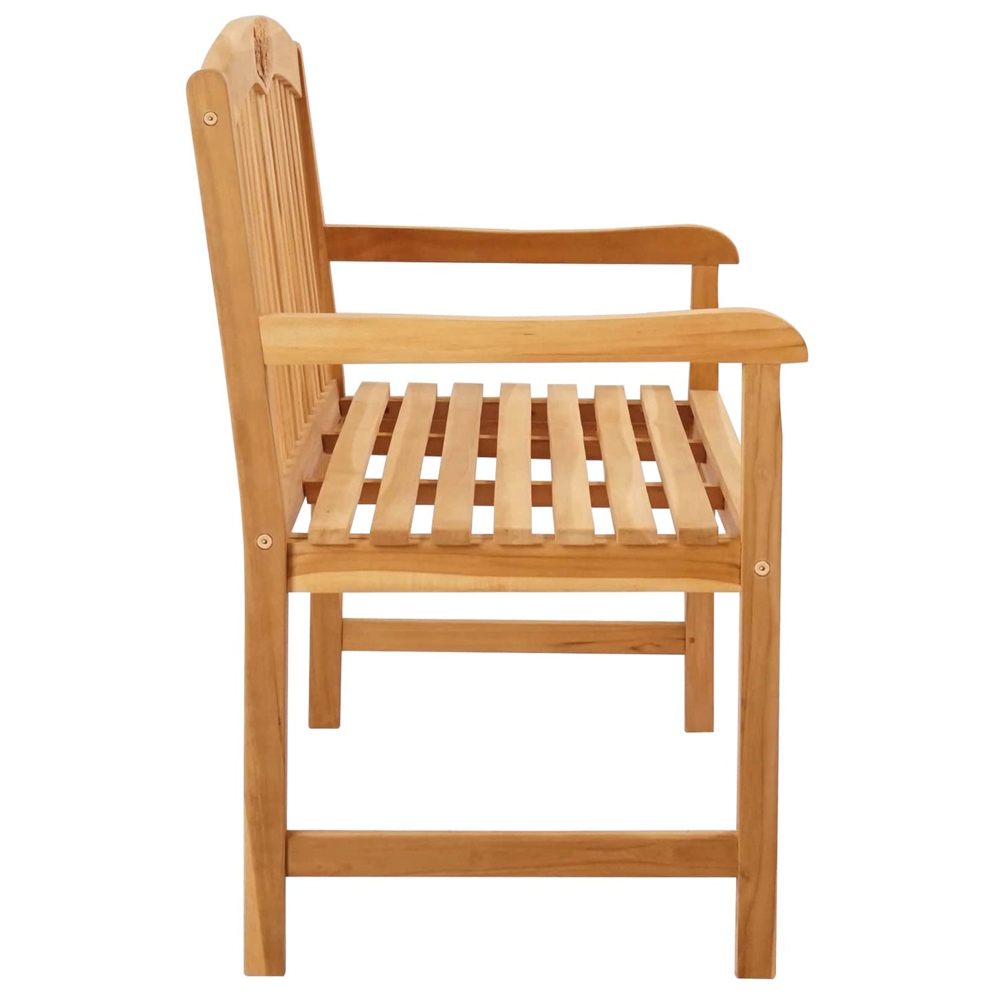 Handcarved Rose Bench 114 x 60.5 x 95 cm Solid Teak Wood