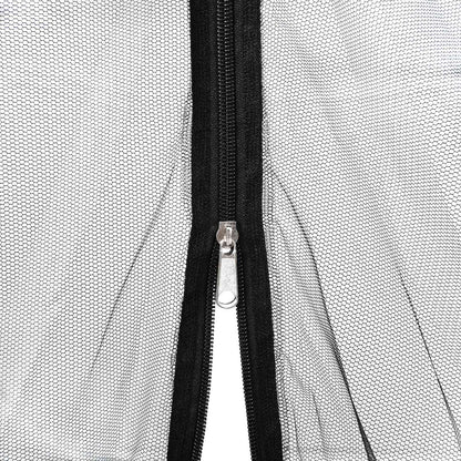 Garden Mosquito Net 156 Mesh Black 3 x 4.5 x 2.5 m Polyester