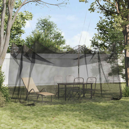 Garden Mosquito Net 156 Mesh Black 3 x 4.5 x 2.5 m Polyester