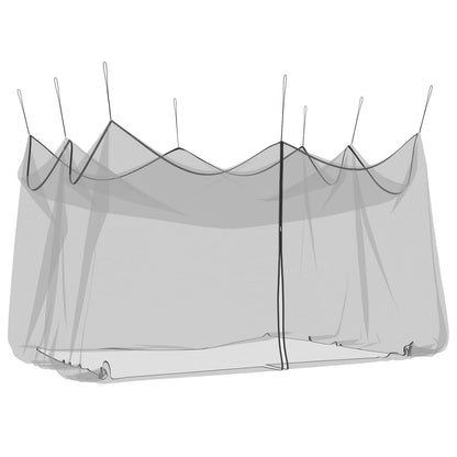Garden Mosquito Net 156 Mesh Black 3 x 4.5 x 2.5 m Polyester