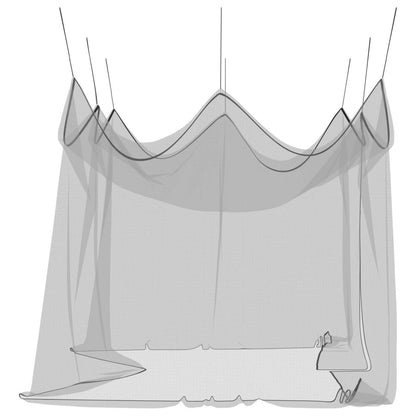 Garden Mosquito Net 156 Mesh Black 3 x 4.5 x 2.5 m Polyester