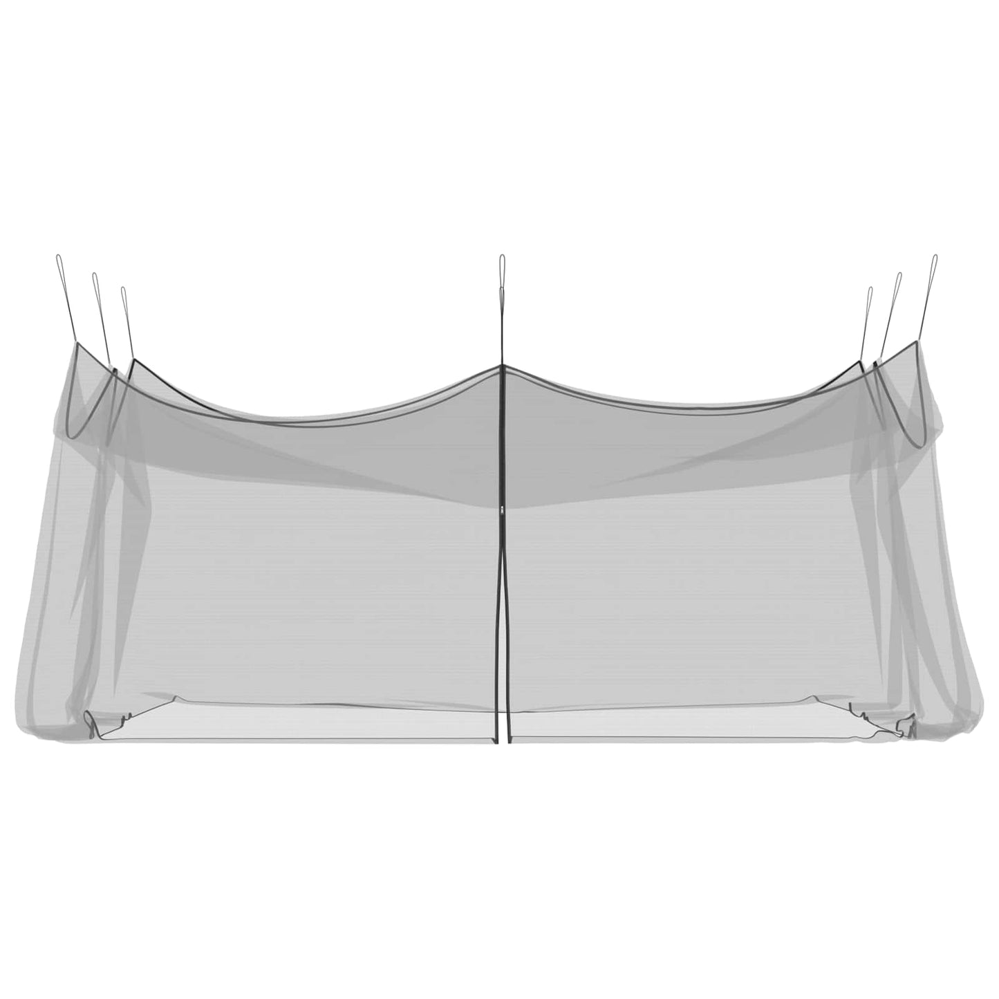 Garden Mosquito Net 156 Mesh Black 3 x 6 x 2.5 m Polyester