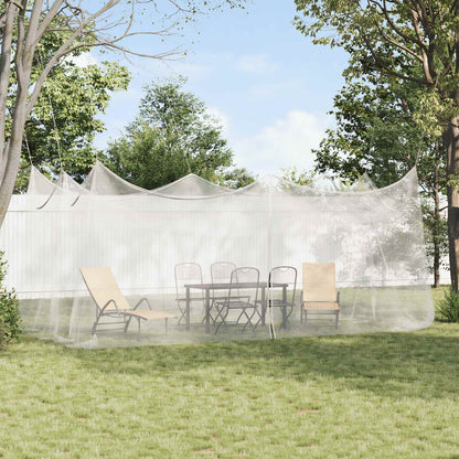 Garden Mosquito Net 220 mesh White 3 x 6 x 2.5 m Polyester