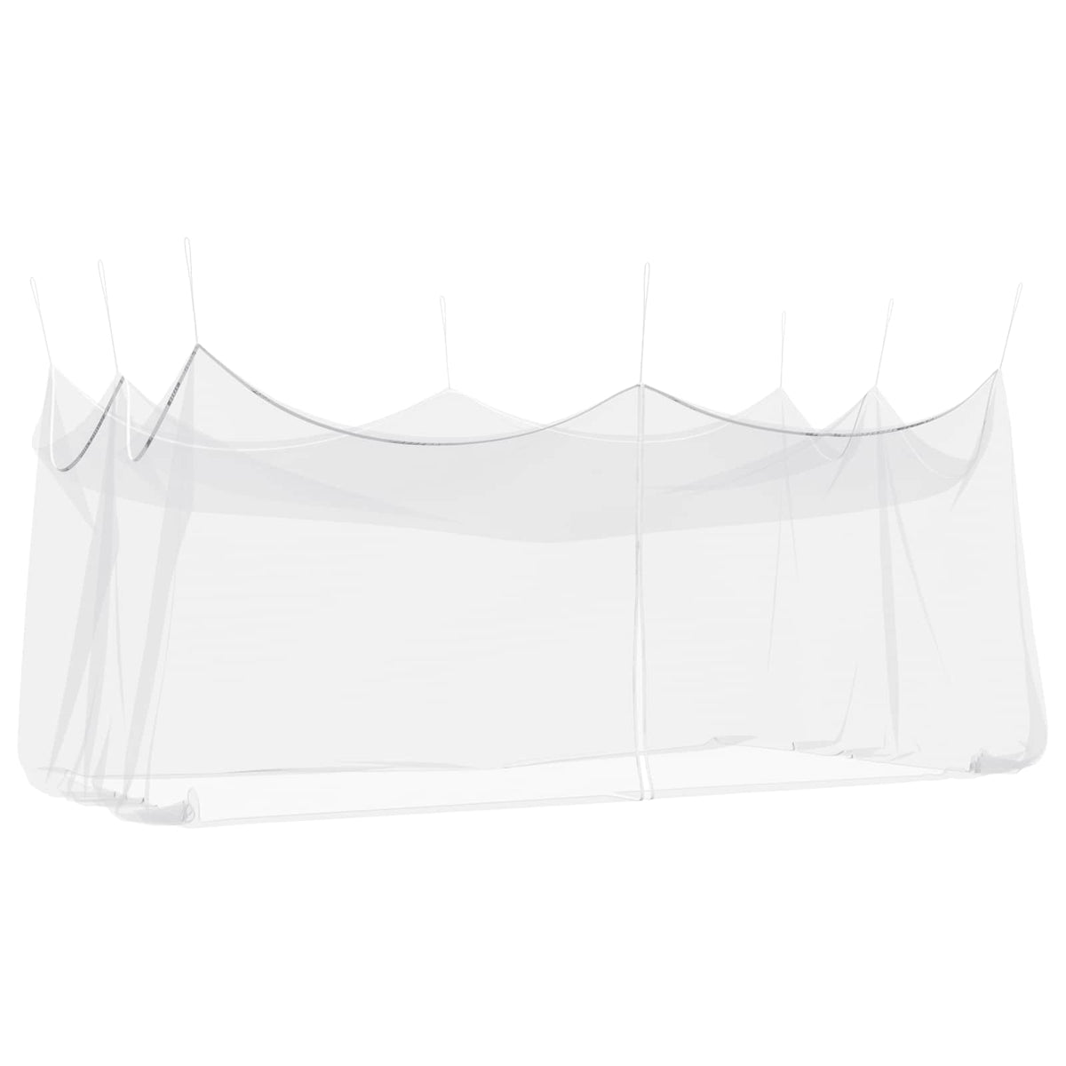Garden Mosquito Net 220 mesh White 3 x 6 x 2.5 m Polyester