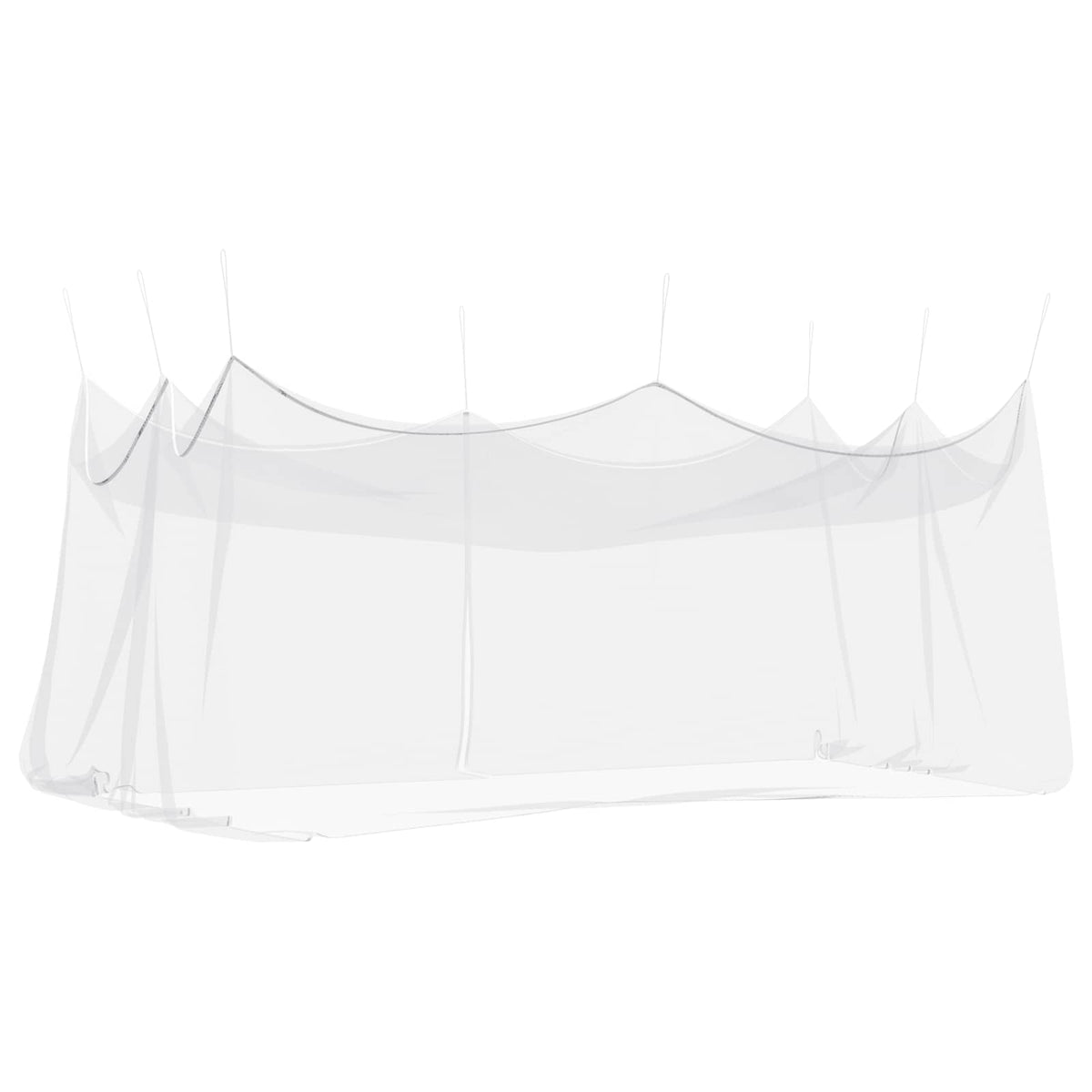 Garden Mosquito Net 220 mesh White 3 x 6 x 2.5 m Polyester
