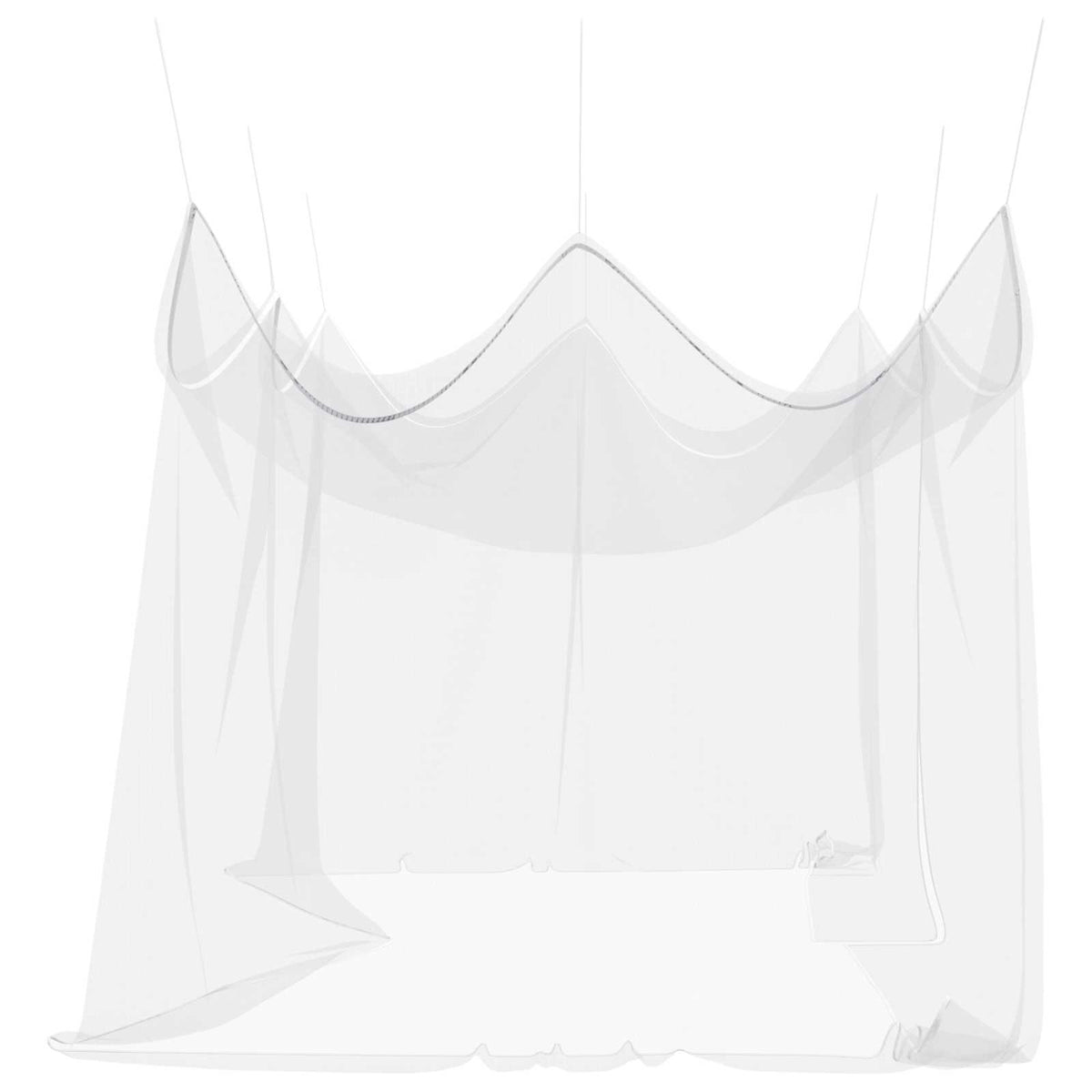 Garden Mosquito Net 220 mesh White 3 x 6 x 2.5 m Polyester