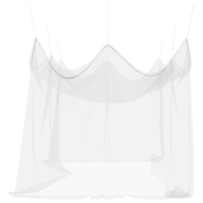 Garden Mosquito Net 220 mesh White 3 x 6 x 2.5 m Polyester