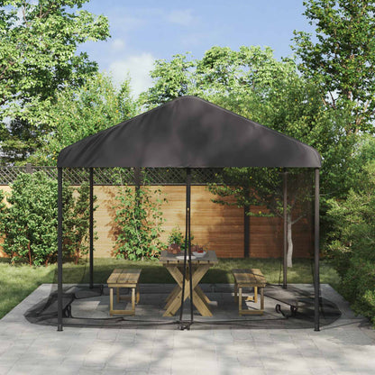 Mosquito Net for Gazebo 220 mesh Black 4 x 3 x 2 cm Polyester