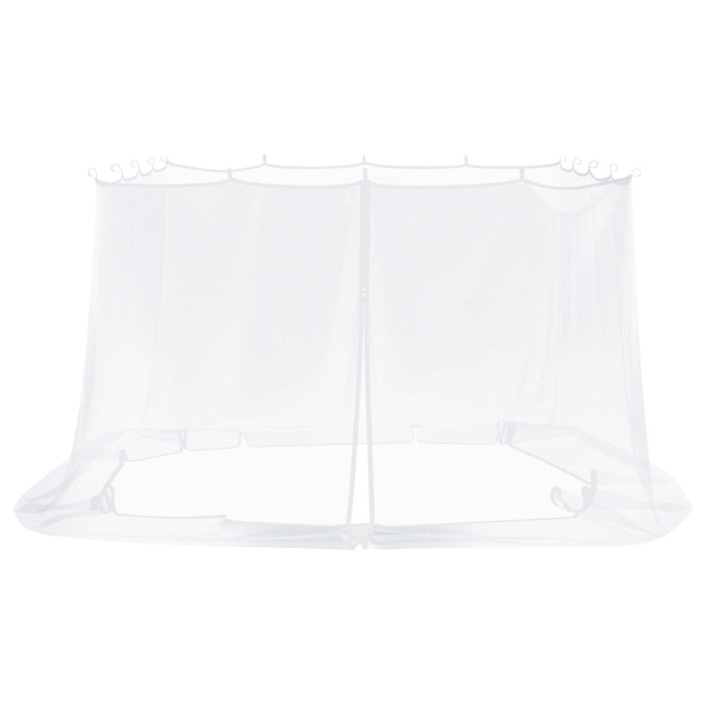 Mosquito Net for Gazebo 220 mesh White 4 x 3 x 2 cm Polyester