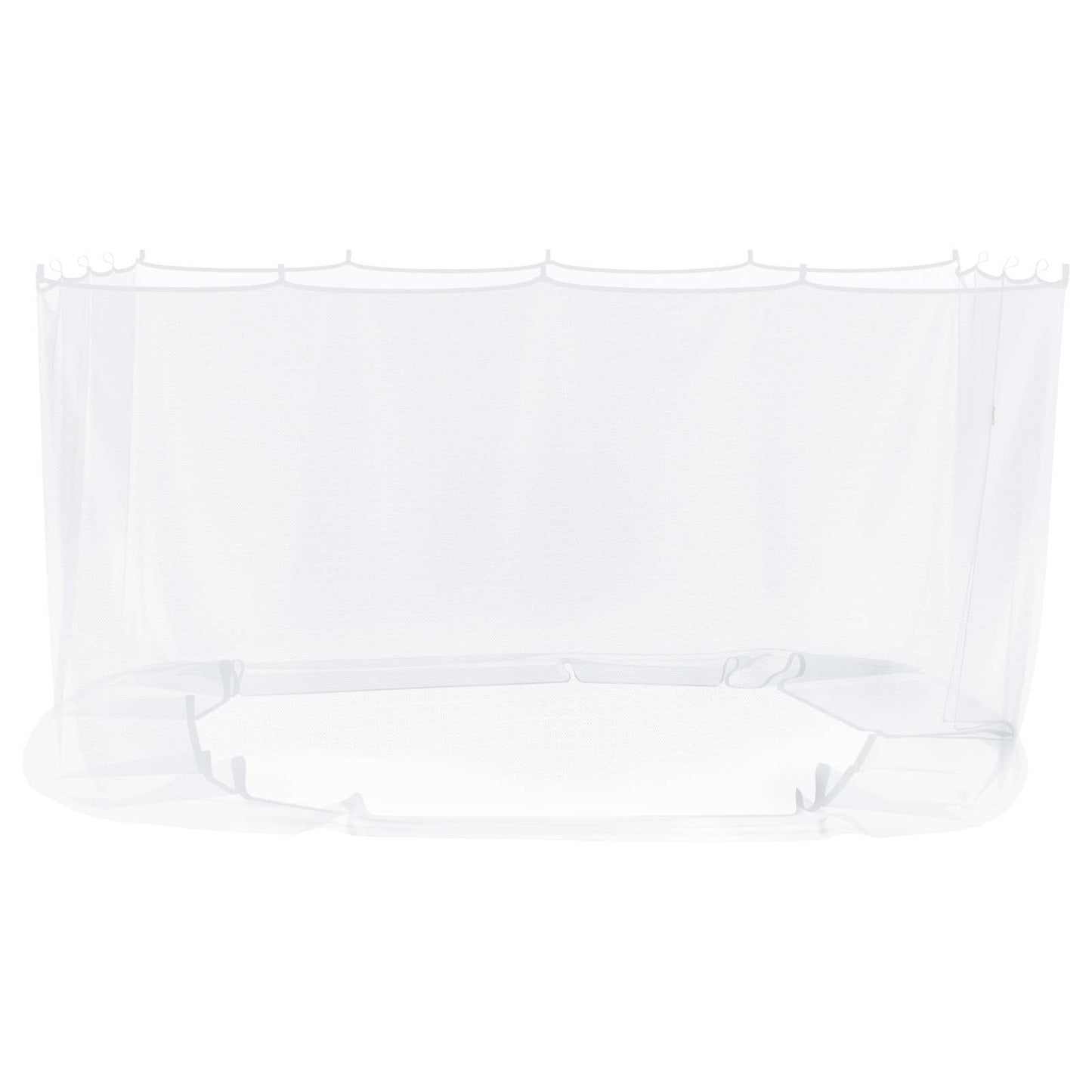Mosquito Net for Gazebo 220 mesh White 4.5 x 3 x 2 m Polyester