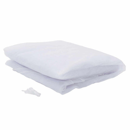 Mosquito Net for Bed 3 pcs 156 mesh White 220 x 100 x 150 cm