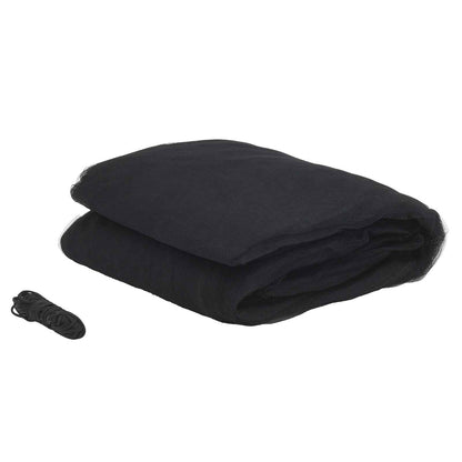 Mosquito Net for Bed 156 mesh Black ⌀56 x 220 cm Polyester