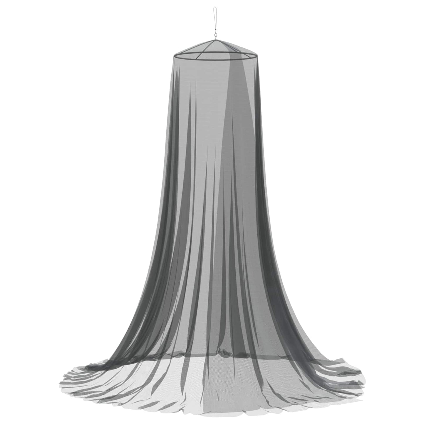 Mosquito Net for Bed 156 mesh Black ⌀56 x 220 cm Polyester