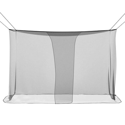 Mosquito Net for Bed 156 mesh Black 220 x 100 x 150 cm