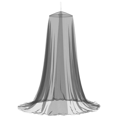 Mosquito Net for Bed 3 pcs 156 mesh Black ⌀56 x 220 cm
