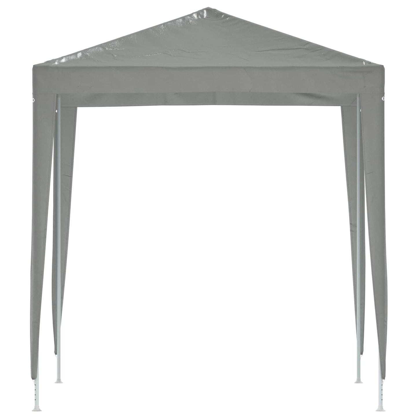 Party Tent 200 x 200 x 240 cm Light Grey PE and Steel