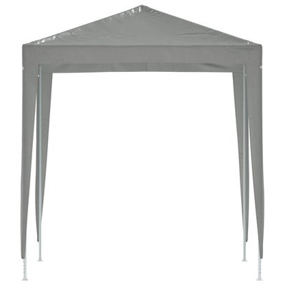 Party Tent 200 x 200 x 240 cm Light Grey PE and Steel