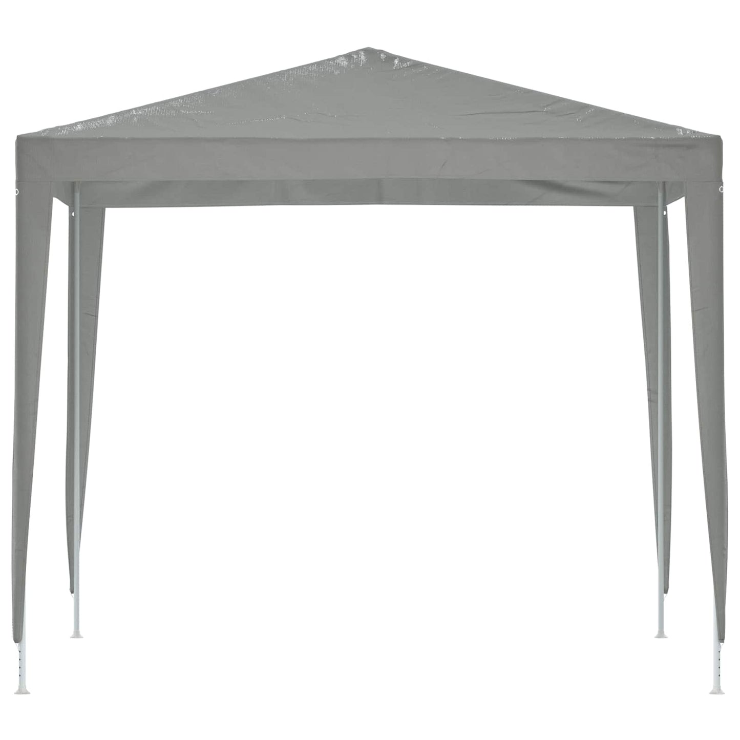 Party Tent 250 x 250 x 240 cm Light Grey PE and Steel