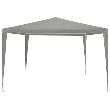 Party Tent Light Grey 300 x 300 x 255 cm PE and Steel