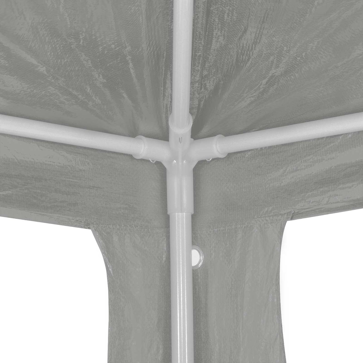 Party Tent Light Grey 900 x 300 x 255 cm PE and Steel