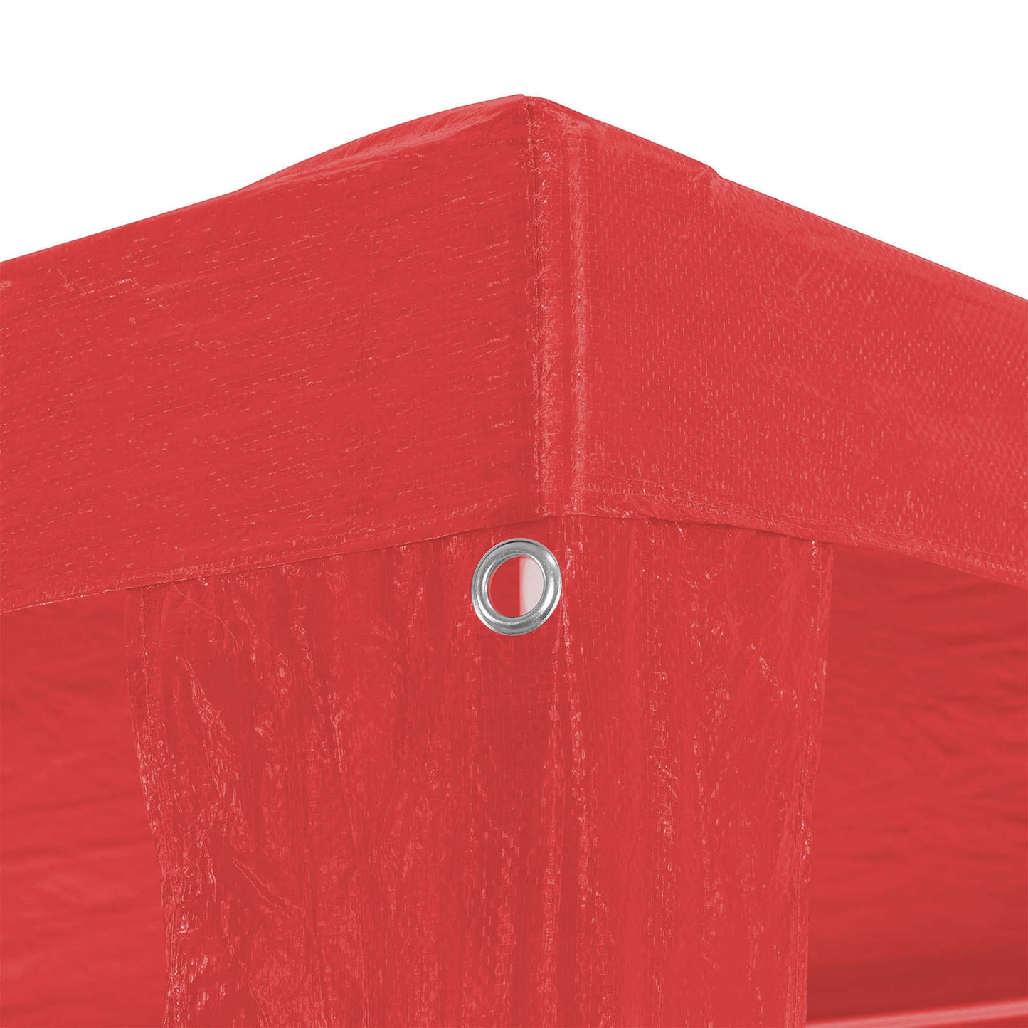 Party Tent Red 1200 x 300 x 255 cm PE and Steel