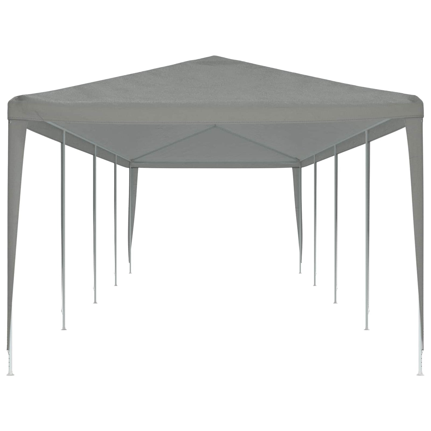 Party Tent Light Grey 1200 x 300 x 255 cm PE and Steel