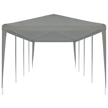 Party Tent Light Grey 1200 x 300 x 255 cm PE and Steel