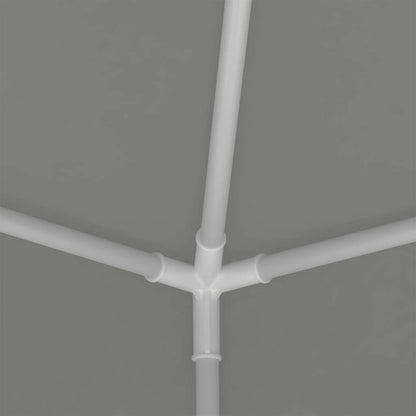 Party Tent Light Grey 200 x 200 x 240 cm PE and Steel