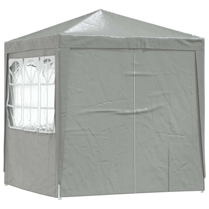 Party Tent Light Grey 200 x 200 x 240 cm PE and Steel