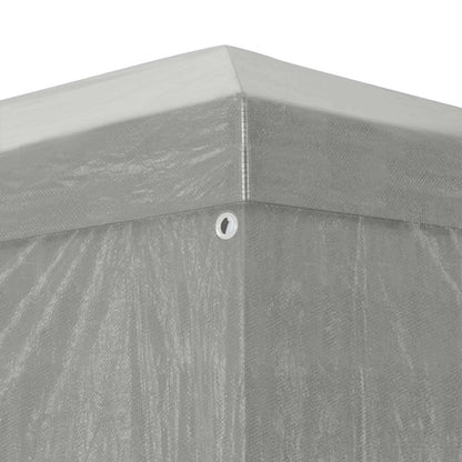 Party Tent 900 x 300 x 255 cm Light Grey PE and Steel