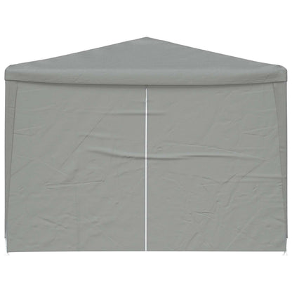 Party Tent 1200 x 300 x 255 cm Light Grey PE and Steel