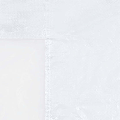 Party Tent Sidewall 2 pcs 200 x 195 cm White PE and Steel