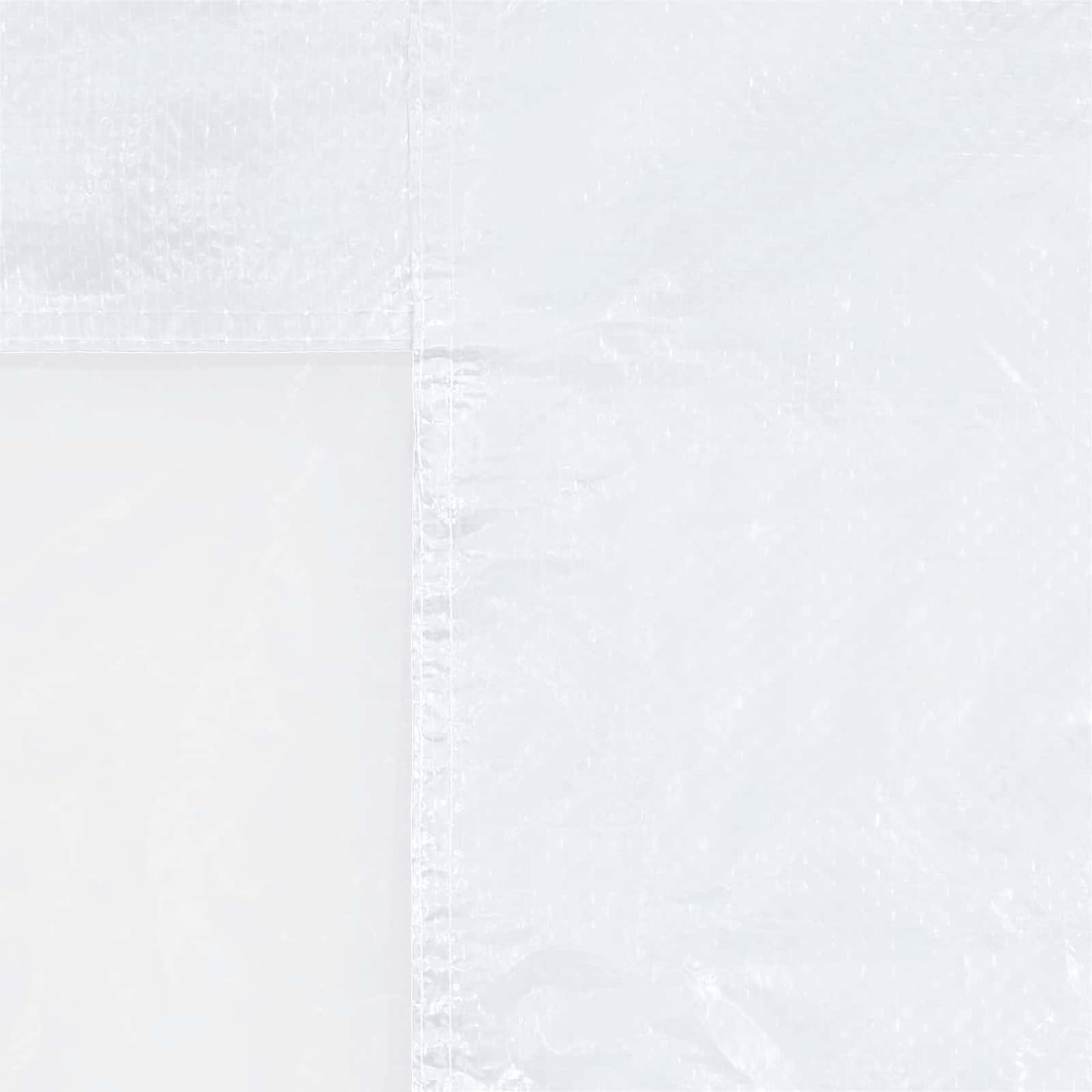 Party Tent Sidewall 2 pcs 400 x 195 cm White PE and Steel