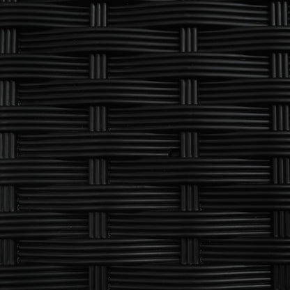 Raised Bed with Trellis and Roof Black 163 x 40 x 123 cm PP