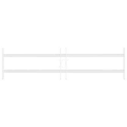 Security Grille for Windows with 2 Crossbars 63-114 cm