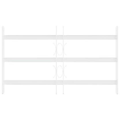 Security Grille for Windows with 3 Crossbars 43-74 cm