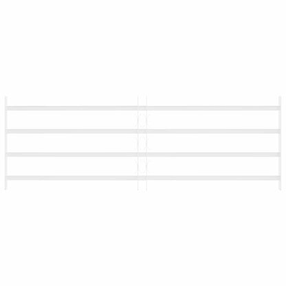 Security Grille for Windows with 4 Crossbars 93-174 cm