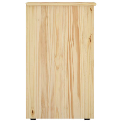 Cabinet Brown 34 x 39 x 61.5 cm Solid Pine Wood