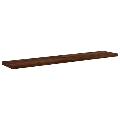 Rectangular Table Top 140 x 20 x 3.5 cm Rectangular Dark Brown