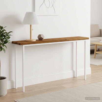 Rectangular Table Top 140 x 30 x 3.5 cm Rectangular Natural