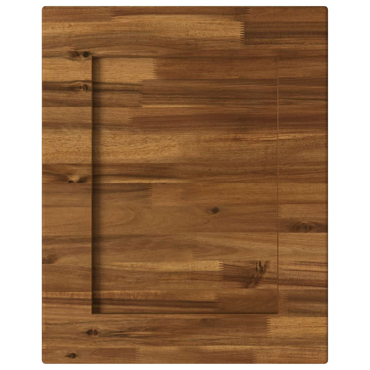 Rectangular Table Top 50 x 50 x 3.5 cm Square Solid Acacia Wood