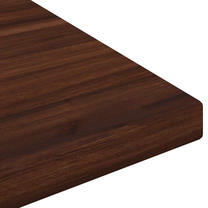 Rectangular Table Top 80 x 50 x 3.5 cm Rectangular Dark Brown