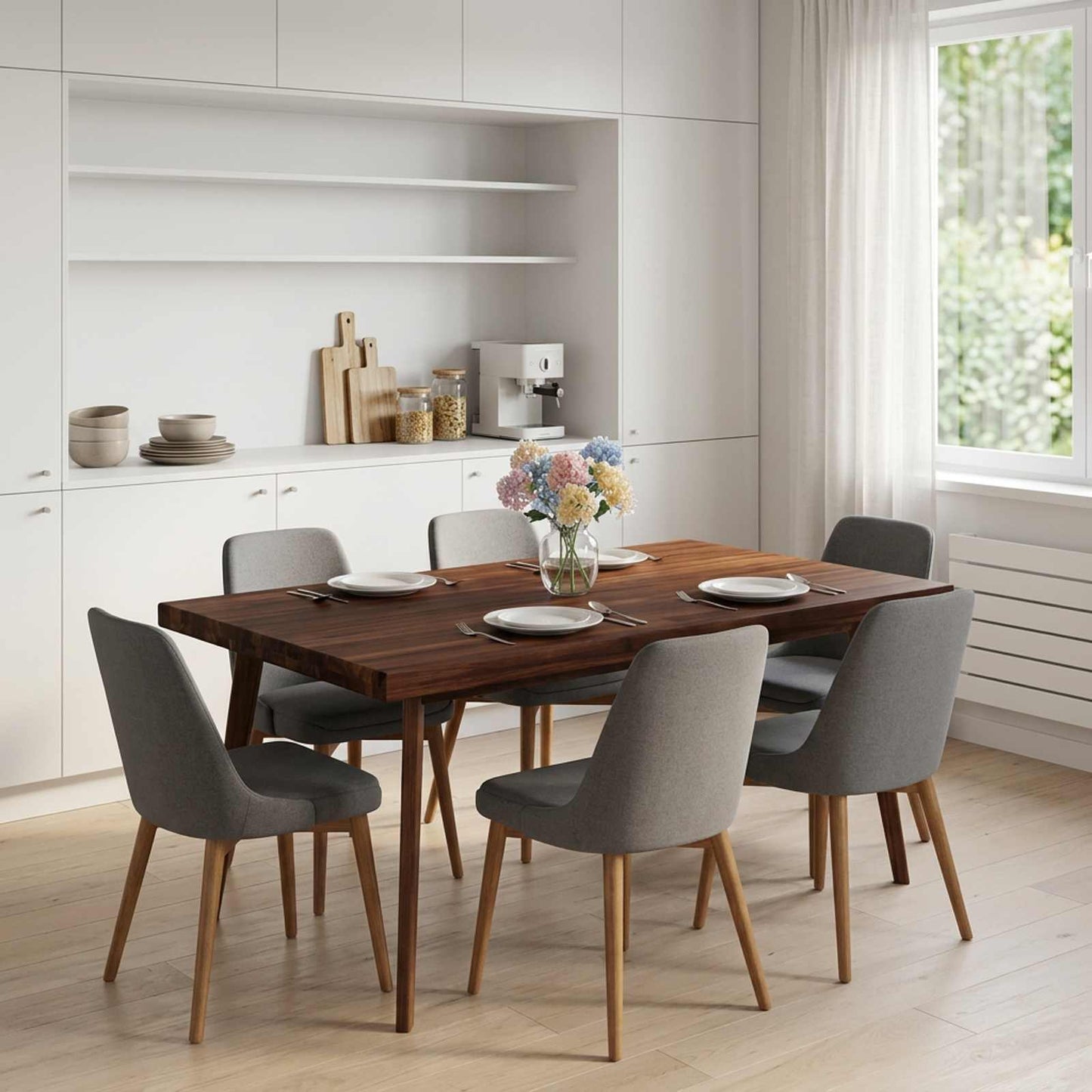 Rectangular Table Top 90 x 60 x 3.5 cm Rectangular Dark Brown