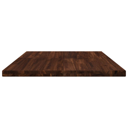 Rectangular Table Top 90 x 70 x 3.5 cm Rectangular Dark Brown