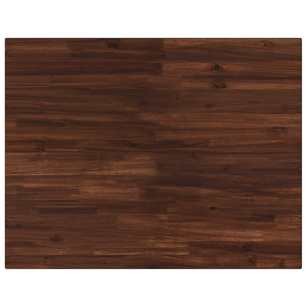 Rectangular Table Top 90 x 70 x 3.5 cm Rectangular Dark Brown