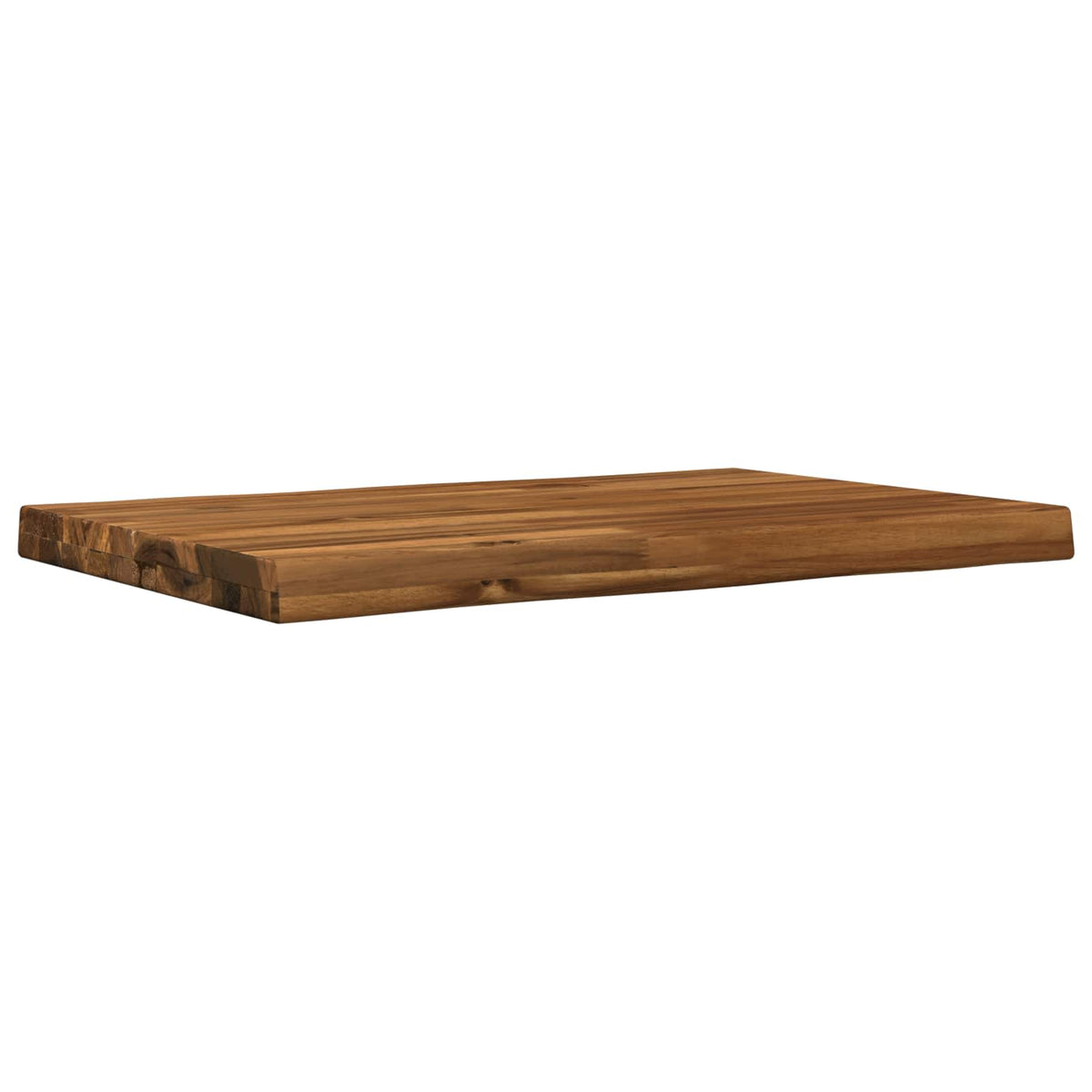 Live Edge Table Top 80 x 40 x 3.5 cm Rectangular Natural