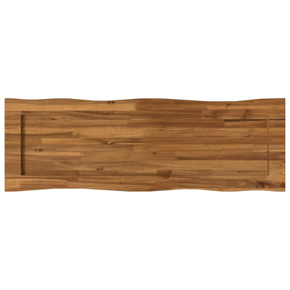Live Edge Table Top 100 x 40 x 3.5 cm Rectangular Natural