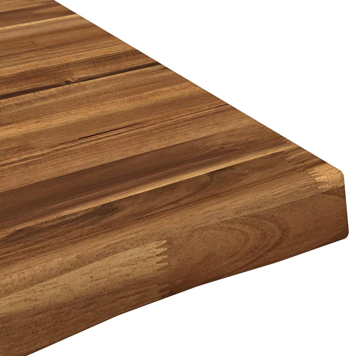 Live Edge Table Top 100 x 60 x 3.5 cm Rectangular Natural