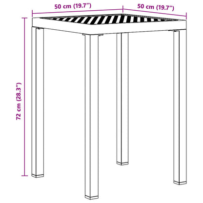 Outdoor Furniture Set 3 pcs Anthracite Steel