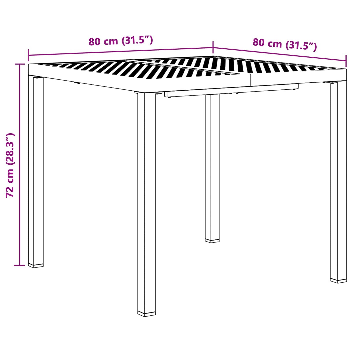 Outdoor Furniture Set 3 pcs Anthracite Steel